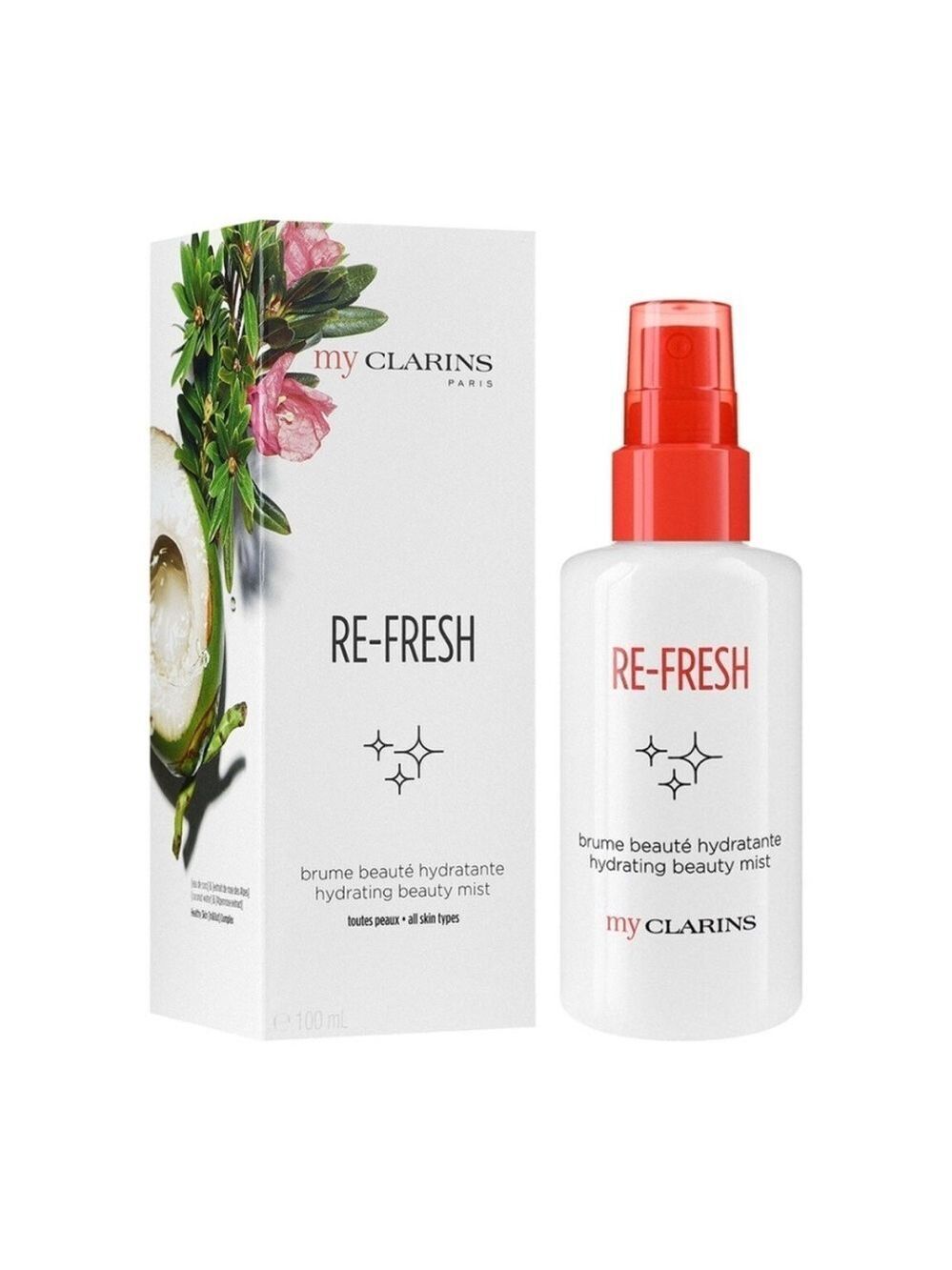 My Clarins Re-Fresh Beauty Mist NIB
